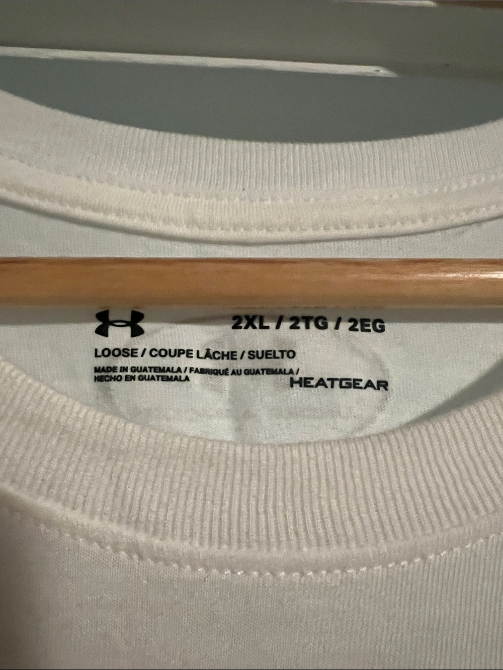 Under Armour White Auburn 'War Damn Eagle' Short Sleeve Tee - Picture 2 of 3